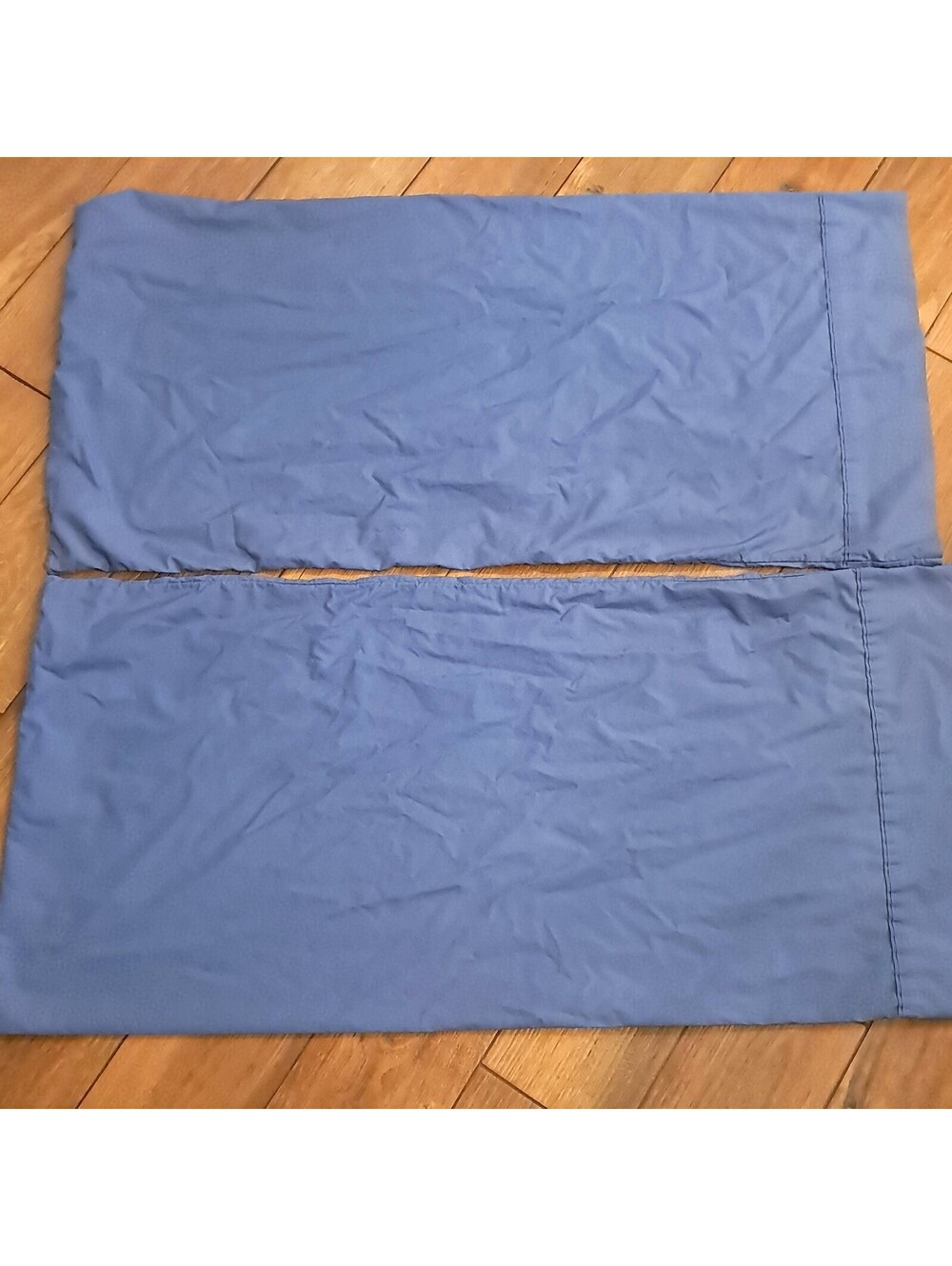 Wamsutta pillowcase set 2 King Blue cotton polyester pillow case cornflower